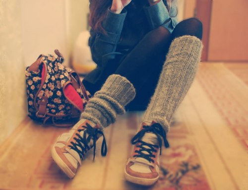 Keep your legs warm in this cold Decemder <3