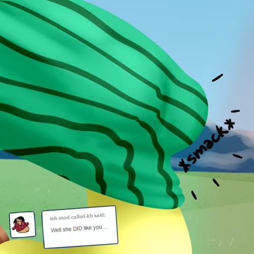 asklovelylaughter:  I’m running and you can’t stop me.  What Lovely no! D=