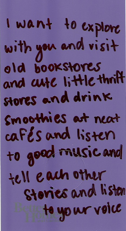 thelovenotebook:  EVERYTHING LOVE & PERSONAL 