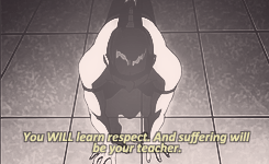 sokkascactusjuice:  It was to teach you respect! No, it was cruel and wrong! 