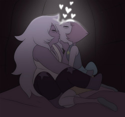 missgreeneyart:It seems a little big to be AMETHYST’S hole they’re making out in. So I guess it’s 8XJ’s. Hope she never finds out. 