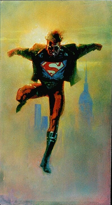 alexhchung:Superboy by Bill Sienkiewicz