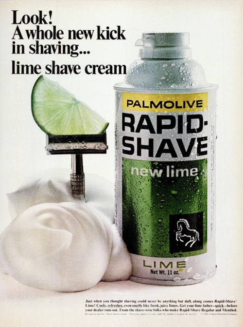 Palmolive Rapid Shave, 1966