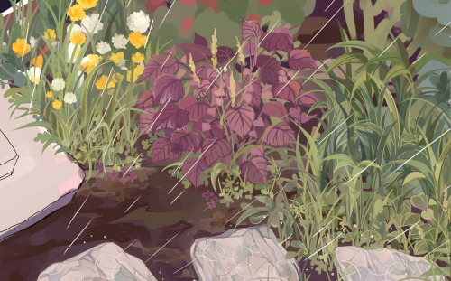 mochipanko:almost forgot to share! WIP for @ghiblizine :D