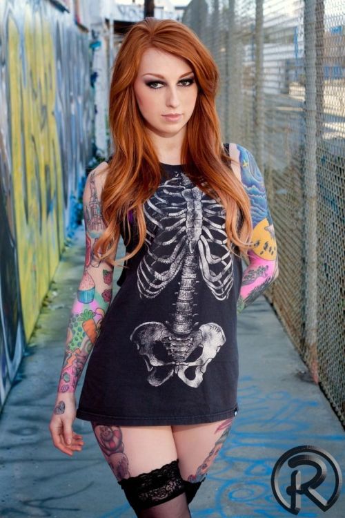 tattoed-babes:  Tattoed girl follow us here : adult photos