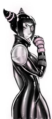 Eymbeeart:  Fixed And Added Stuff!I Like Her Fit Original- Http://Eymbeeart.tumblr.com/Post/139447444106/Super-Quickass-Juri-Sketch-Before-I-Go-To-Work-Of