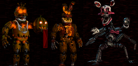 NIGHTMARE ALL NIGHTMARE MODE  Five Nights at Freddy's Halloween Update -  Part 4 