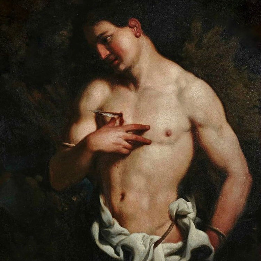 arsfortuita:Portrait of a Young Man Leaning Head on Arm, 1932, Denman Waldo Ross