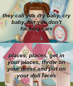 drowsy-dreaming:  CRY BABY // MELANIE MARTINEZ  