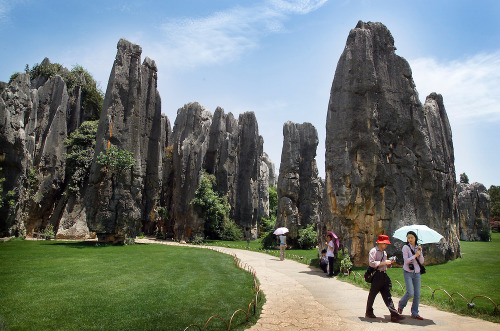 Porn sixpenceee:  Shilin Stone Forest, ChinaPart photos