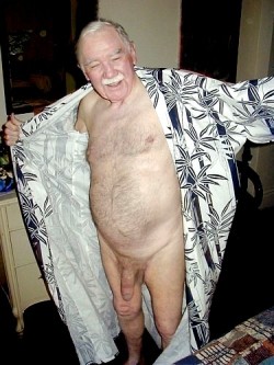 Lovely Naked Grandpa