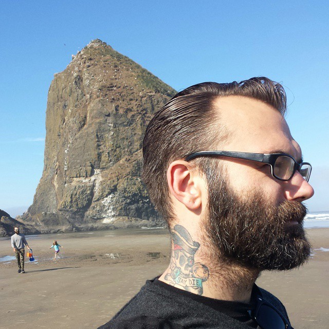 Oregon Coast National Wildlife Refuges  We love this tattoo of Haystack  Rock Lifes a beach for Alanna Kieffer these days Shes spending her  summer talking with thousands of visitors about the
