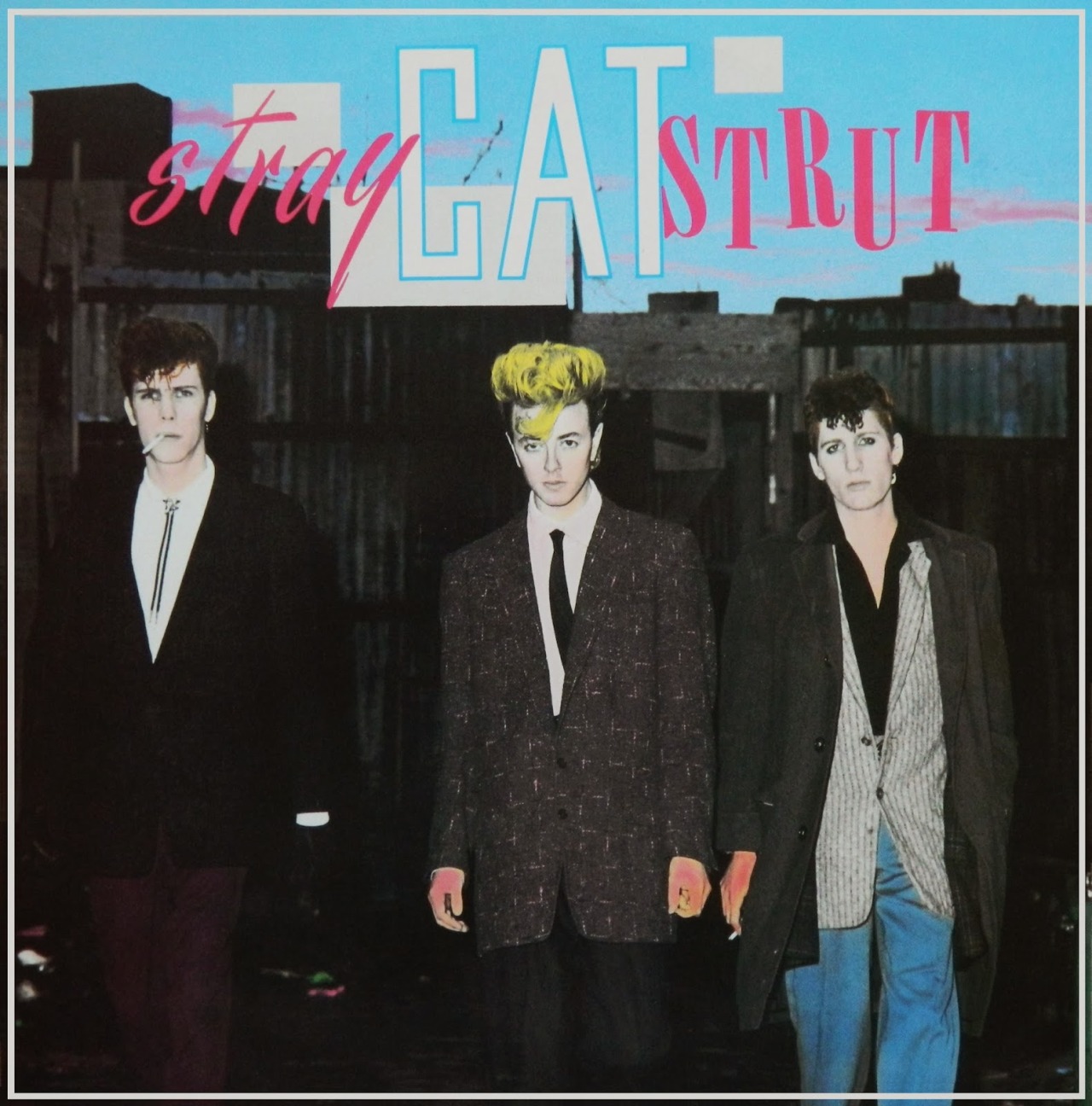 vinyloid:  Stray Cats - Stray Cat Strut 
