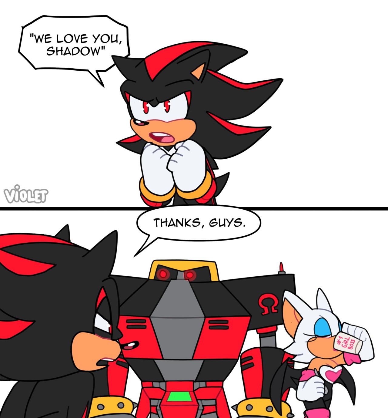 Shadow's fur in Quarantine, Sonic Meme Squad (LIMIT REACHED)