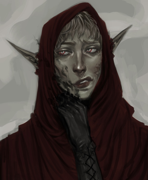 Commission Of An Oc Named Aera, A Shadowfell-Based Vampire From A Tabletop Campaign.