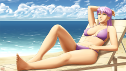 lvltheperv:  Commission. Cheerilee on the beach.Bigger versions here 