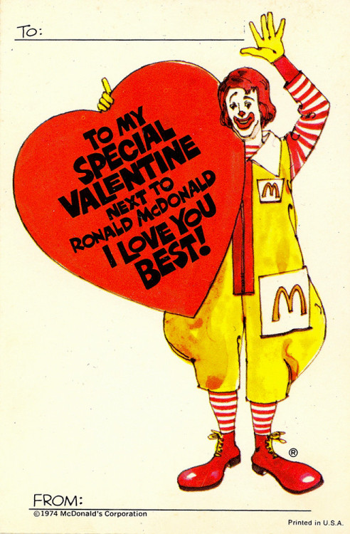 gameraboy1:1970s McDonald’s Valentines