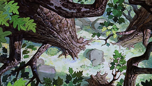 cinemamonamour:The Sword in the Stone (1963) - BackgroundsLayout: Don Griffith, Basil Davidovic