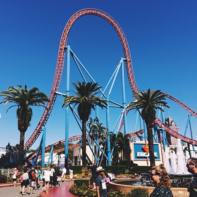 bonus:  The best ride! 🎢 (at SUPERMAN Escape - Warner Bros. Movie World) 