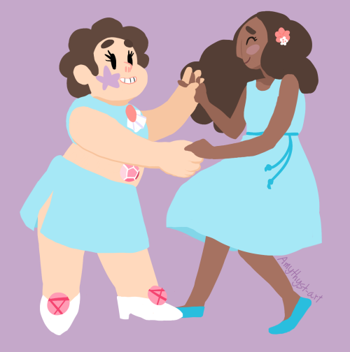 amythyst-art:  blue is definitely their color. 