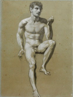 Pierre-Paul Prud’hon, Male Nude, undated