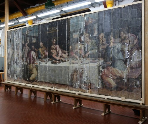 grupaok:Giorgio Vasari, The Last Supper, 1543 — reassembled and restored in 2013 by the Opificio del