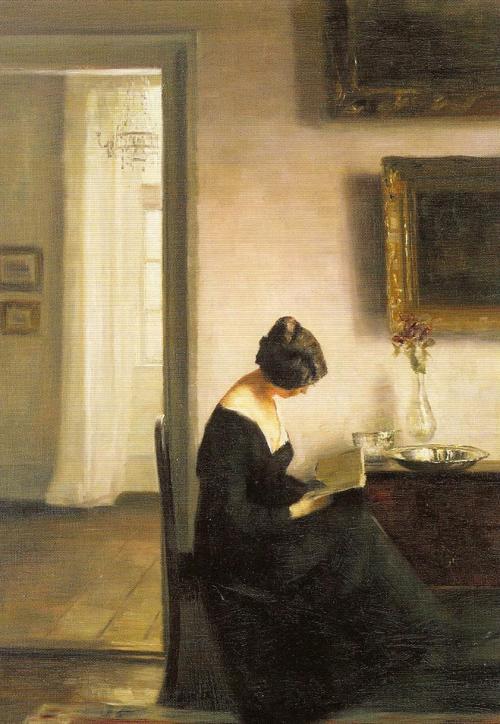 4400lux:women reading in peter vilhelm ilsted (1861–1933)