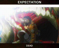 princessaryastark:  Expectation vs Reality II Eren Yeager ↳ The name Eren is