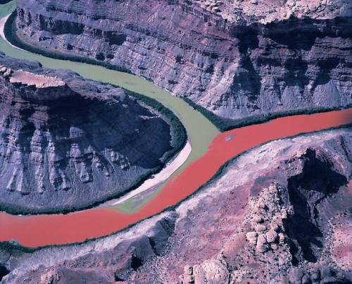 Meeting of the riversUpstream from the canyon I’ve written about for the last month, the Colorado Ri