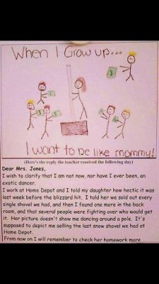 giantgag-official:  Funny pictures of the day (107 pics) When I Grow Up I Want To Be Like Mommy