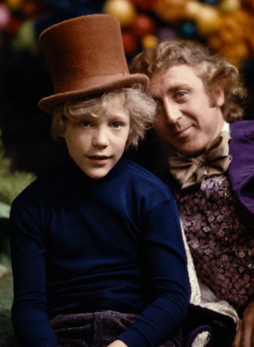oldhollywoodfilms:
“Peter Ostrum and Gene Wilder on the set of Willy Wonka & the Chocolate Factory (1971).
”