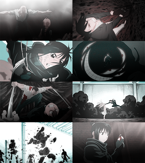 fizzbucket:  screencap meme: fullmetal alchemist: brotherhood + colours abound  There’s