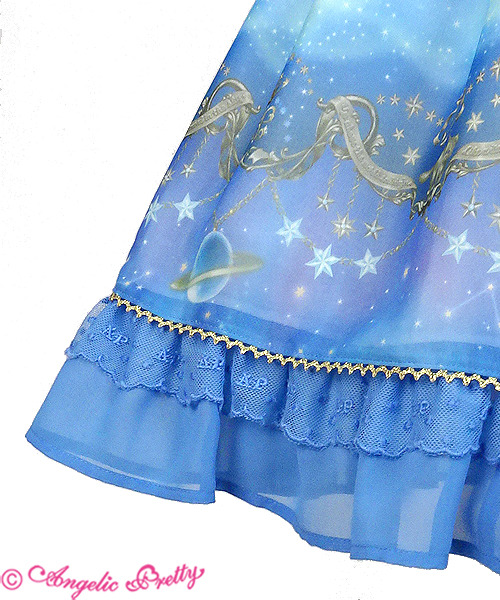 allaboutthatlace:Angelic Pretty - Constellation Aurora Dreams OP (2019) in Sax