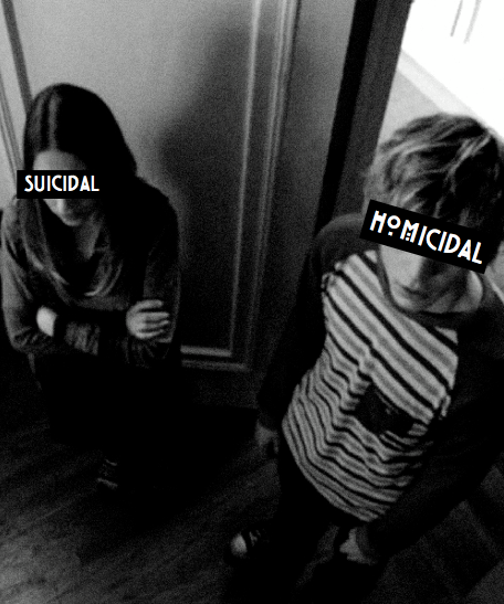mymomthinksimcool17:  tate and violet. evan and taissa 