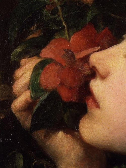 classykittenn:Dame (Alice) Ellen Terry (‘Choosing’) by George Frederic Watts [detail] (1