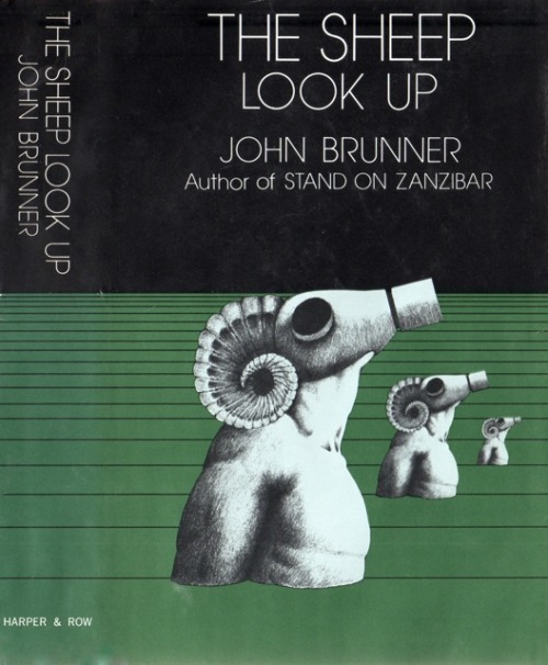 nocterm: Cover for the first edition of John Brunner’s The Sheep Look Up