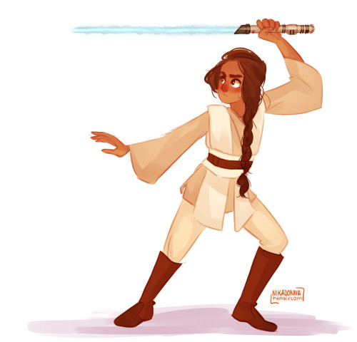 nikadonna:  jedi connie? sign me up  pose reference 