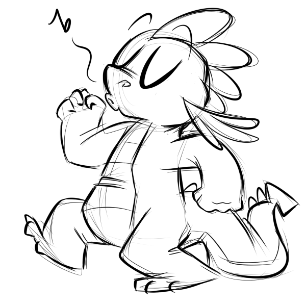 crack-dragon:  karpetart:  i can never decide how i want spike to look when i draw