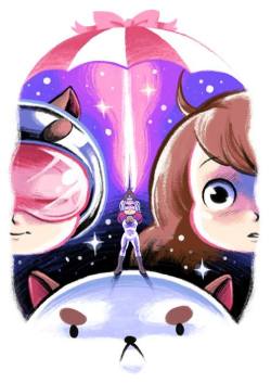 xombiedirge:  Bee and Puppycat by Julia