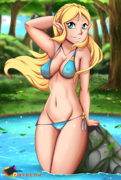 ambris-waifu-hoard: rainbowscreen:  Zelda from the last art pack !NSFW version with another sfw version on Twitter!  *Patreon*  &lt;3&lt;3&lt;3  &lt; |D’‘‘‘