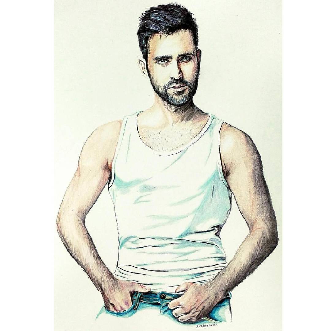 grico-art-drawing:  Pastel drawing. Model: @fabianfabs  @misterpolski #mywork #myart
