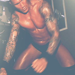 theprincethrone-deactivated2016:  That doesn’t really looks like training, Randal   Damn those thrusts mmm Randy!