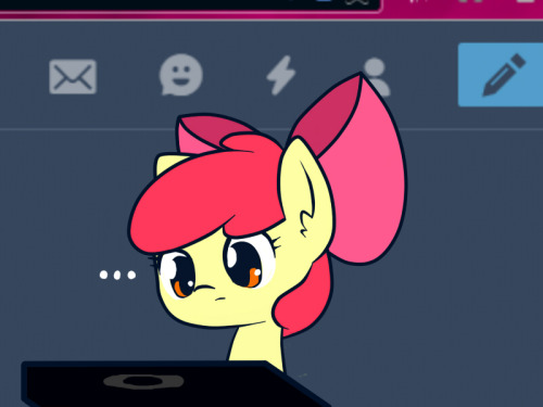 asklittleapplebloom:But Im not pretty good u.ux3 D’aww~