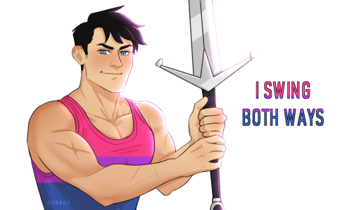 sunflowerdales: Happy Bi Visibility Day!! Have a bisexual Carver Hawke ♥