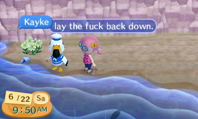 kaykelikescats:  I took the time to dig this grave and someone is going in it, Gulliver. 