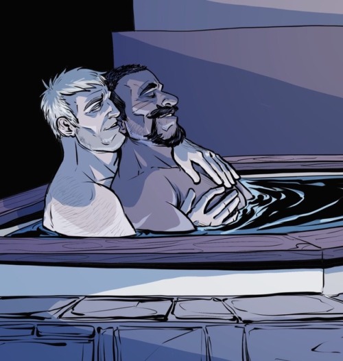 Jack likes to spoil Gabe and rumble sweet nothings into his ear, pass it on.