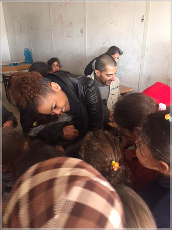 missladylove20:  Janet Jackson And Husband Wissam Al Mana Visit Children At Unicef