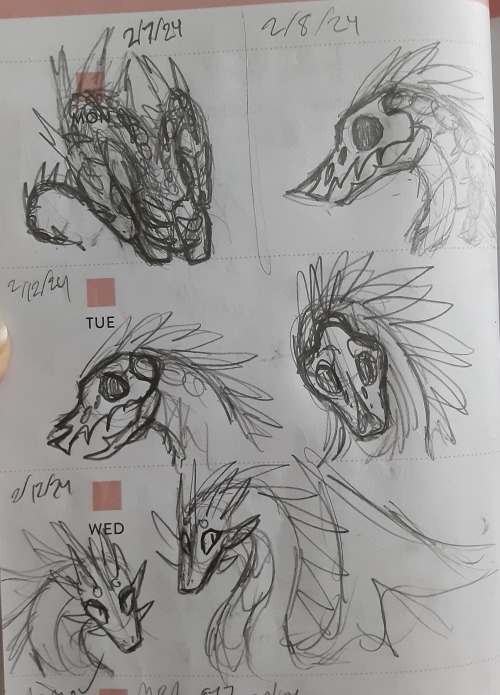 Dragon Au Art Dump 4