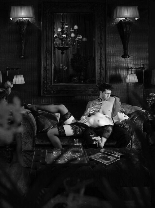 dreamingkore:  Too often BDSM scene are depicted in dirty warehouses. That shit is overkill, I want luxe. 