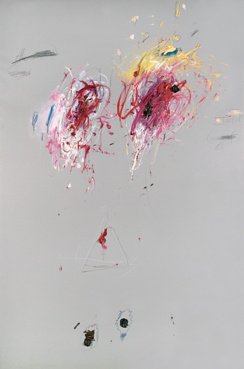 likeafieldmouse:  Cy Twombly - Nine Discourses on Commodus (1963) 